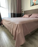 NITEVA, простыня, мокко,150х220см, поплин