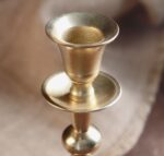 "Версаль", подсвечник алюминий, на 1 свечу 9х9х21,5 см