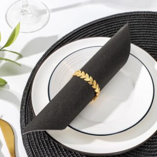 ЛОЗА, кольцо для салфетки, золотой