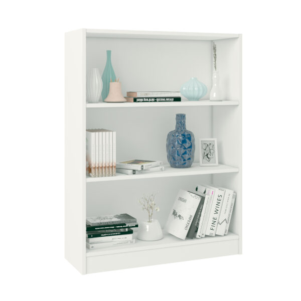 HOME SMART, стеллаж, белый, 80x28x106см