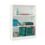 HOME SMART, стеллаж, белый, 80x28x106см