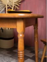 КОМПЛИМЕНТ, стол из массива берёзы, 94х70 см, орех