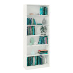 HOME SMART, стеллаж, белый, 80x28x202см, М2