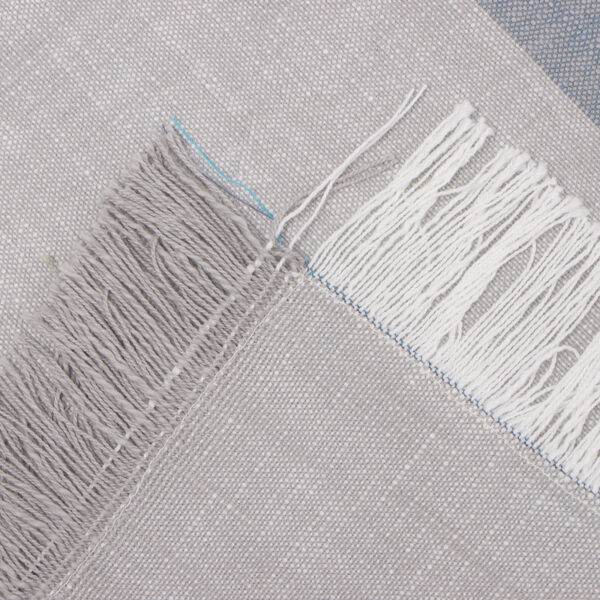 Indian cotton, скатерть, 152х305 см, серый, хлопок