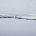 Пододеяльник трик. на молнии, 175*215см, серый