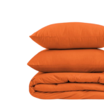 UNIQCUTE, комплект постельного белья ЕВРО, темно-терракотовый, 50х70см, поплин