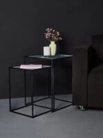 Cube S, стол журнальный, 31х31х43 см, чёрный
