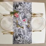 Этель Palm leaves, дорожка 40х149 см, 100% хл, саржа 190 г/м2