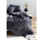 UNIQCUTE, комплект постельного белья ЕВРО, рутил (темно-серый) 50х70см, поплин