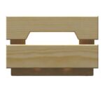 ВУДИ, ящик для хранения, 6.5 л, 31x23x15 см, дерево