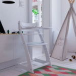 КИДС ХЭППИ БЭЙБИ, стульчик для кормления, белый