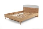 КАЛГАРИ, кровать с основанием, 160х200 см, дуб светлый