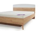 КАЛГАРИ, кровать с основанием, 160х200 см, дуб светлый