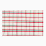 КЛЕТКА, набор кухонных полотенец, 38х63 см, 2 шт, хлопок, красно-зеленая клетка