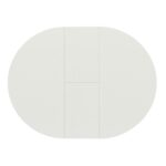 ОРИОН Classic+, стол раздвижной, 100/130х76 см, дуб/белый