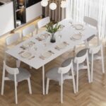 ПЕГАС Classic+, стол раздвижной, 153/188х89 см, белый