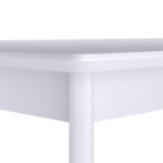 ПЕГАС Classic+, стол раздвижной, 153/188х89 см, белый