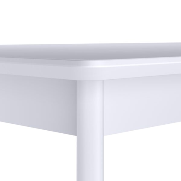 ПЕГАС Classic+, стол раздвижной, 153/188х89 см, белый