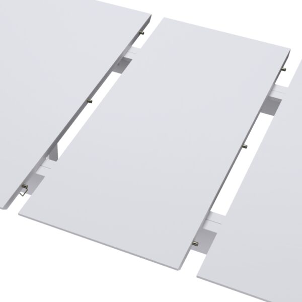 ПЕГАС Classic+, стол раздвижной, 153/188х89 см, белый