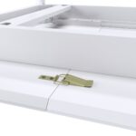 ПЕГАС Classic+, стол раздвижной, 153/188х89 см, белый