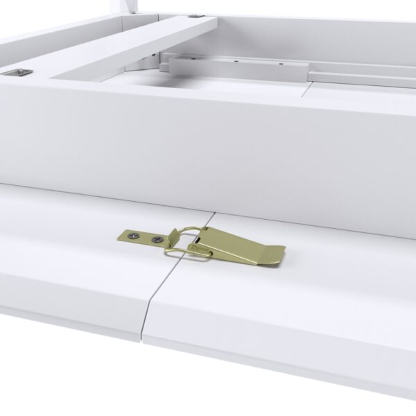 ПЕГАС Classic+, стол раздвижной, 153/188х89 см, белый