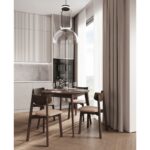 ОРИОН Classic+, стол раздвижной, 100/130х76 см, орех