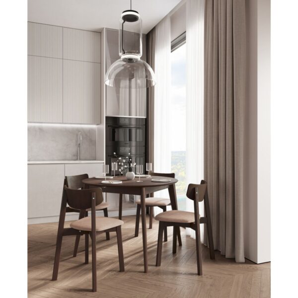 ОРИОН Classic+, стол раздвижной, 100/130х76 см, орех