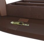ОРИОН Classic+, стол раздвижной, 100/130х76 см, орех