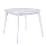 ОРИОН Classic+, стол раздвижной, 100/130х76 см, белый