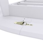 ОРИОН Classic+, стол раздвижной, 100/130х76 см, белый