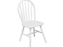 ВЕНА, стул из массива берёзы, белый