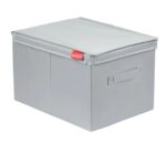 СЕЙРА, короб с откидной крышкой, 30х40х25 см, серый