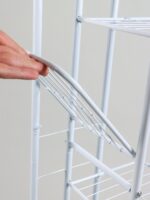 ГРИНГО, подставка для цветов, 5 полок, 44х22х95 см, белый