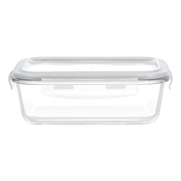КРАТОС, контейнер из стекла с пластиковой крышкой, прямоугольный, 1520 мл КРАТОС, контейнер из стекла с пластиковой крышкой, прямоугольный, 1520 мл