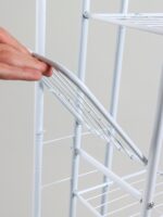 ГРИНГО, подставка для цветов, 7 полок, 43х22х126 см, белый