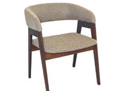 КУПЕР, стул, орех, рогожка, бежевый, Alba Beige