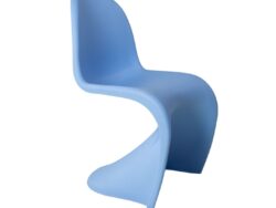 PANTON, стул, голубой матовый, М