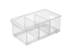 РОЛЛИ, контейнер, 5 л, 16,5x12,9x30,5 см, прозрачный