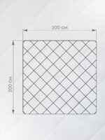 ЖЕМЧУГ, одеяло легкое, 200х200 см, 200гр/м2