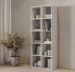 СПЕЙСИО КУБ, стеллаж, 10 секций, 70,4x173,7x31,7 см, белый