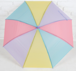 РАДУГА зонт, 8 спиц, R=46 см, цвет МИКС