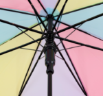 РАДУГА зонт, 8 спиц, R=46 см, цвет МИКС