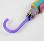 РАДУГА зонт, 8 спиц, R=46 см, цвет МИКС