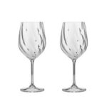 КРИСТАЛЛ Богемия, бокалы для белого вина, 2 шт, хрустальное стекло