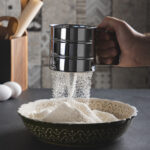 ВЕТТА, кружка-сито для просеивания муки, сталь