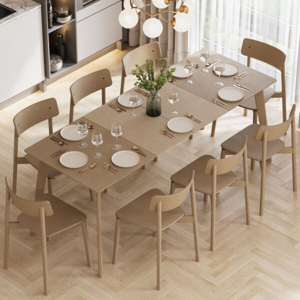 ПЕГАС Classic+, стол раздвижной, 120/160/200х75 см, дуб