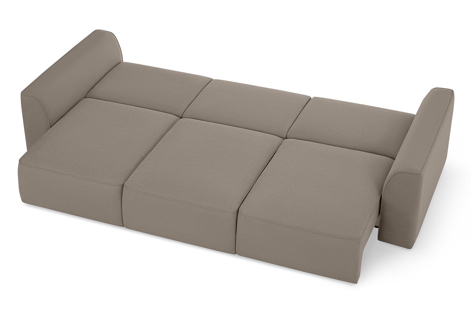 СИЭТЛ 289, прямой диван-кровать, серо-коричневый, М10 СИЭТЛ 289, прямой диван-кровать, серо-коричневый, М10