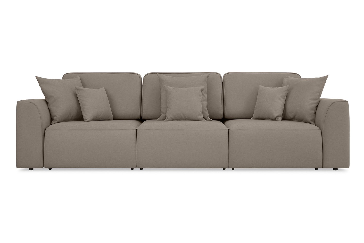 СИЭТЛ 289, прямой диван-кровать, серо-коричневый, М10 СИЭТЛ 289, прямой диван-кровать, серо-коричневый, М10