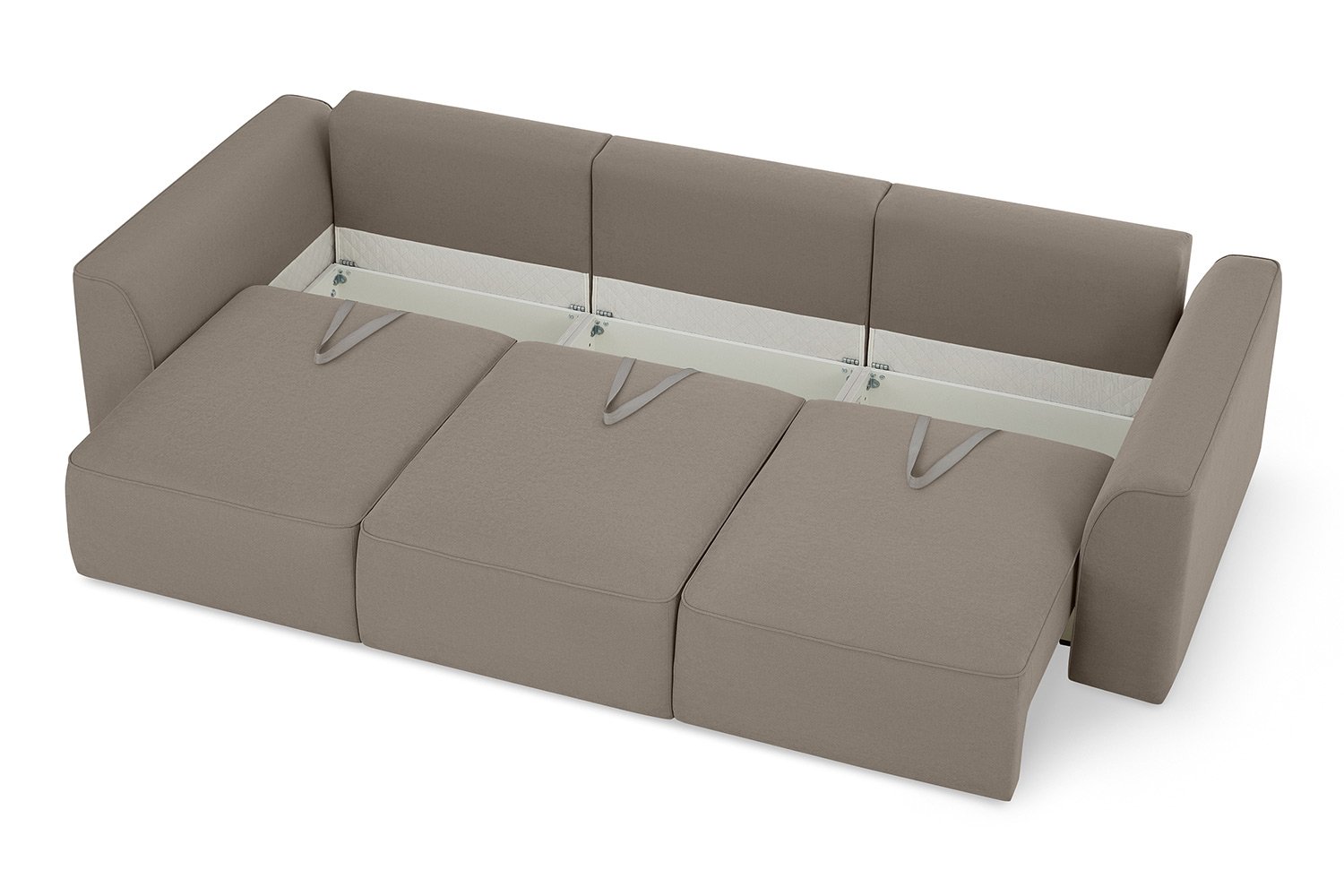 СИЭТЛ 289, прямой диван-кровать, серо-коричневый, М10 СИЭТЛ 289, прямой диван-кровать, серо-коричневый, М10