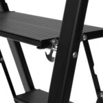 АРЬЯ, стремянка алюминиевая, 3 ступени, черный